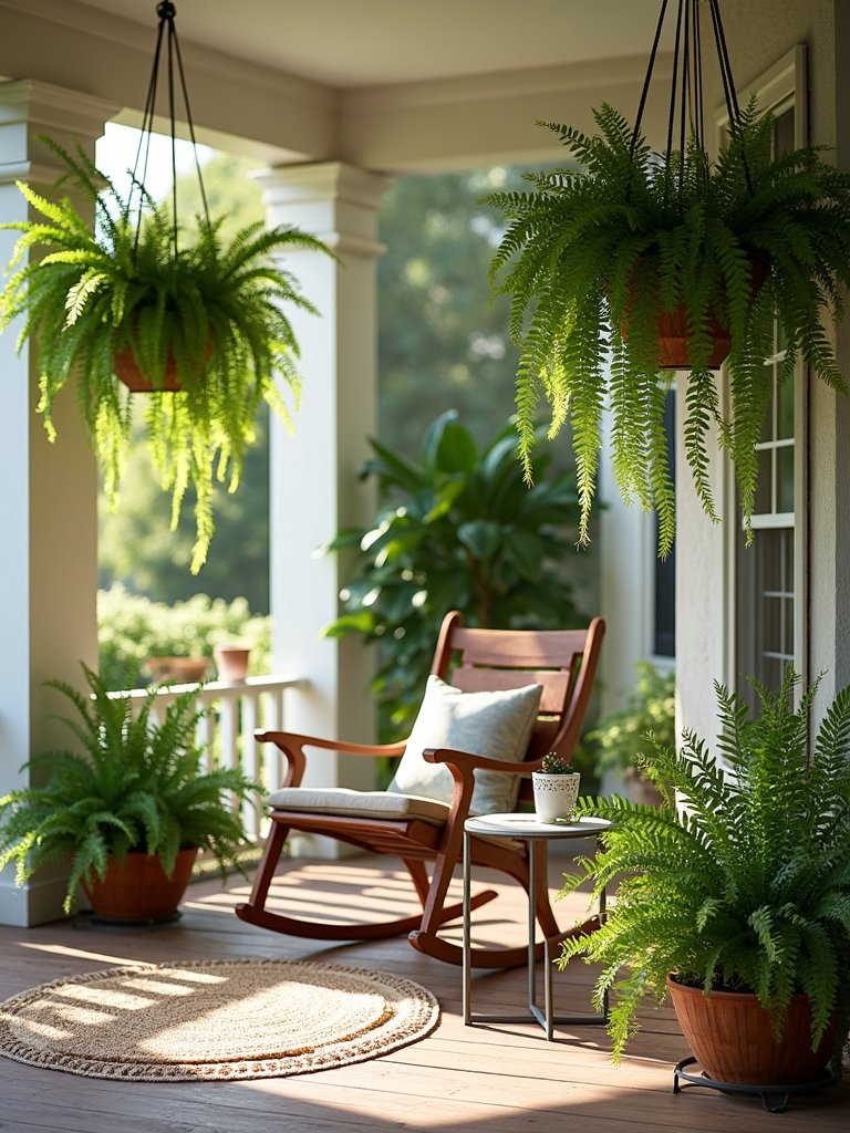ferns enhance outdoor aesthetics