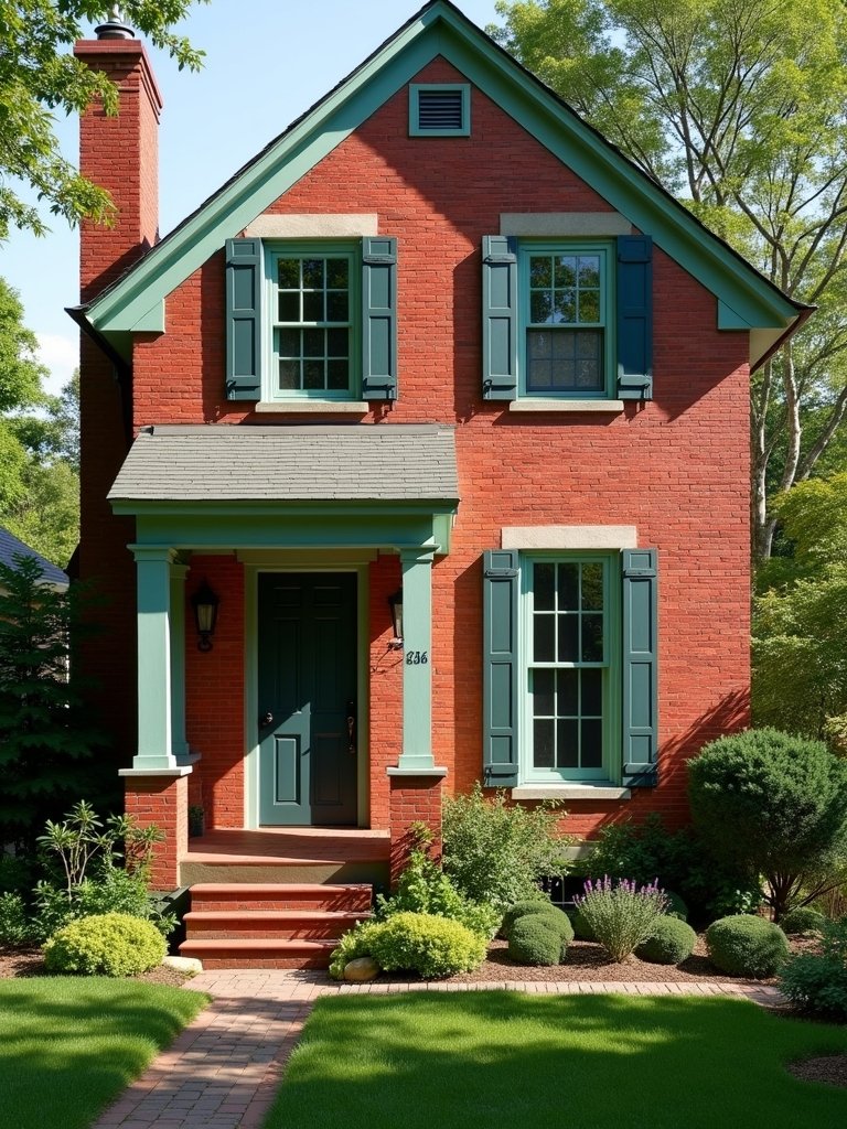 fresh mint stylish charcoal accents