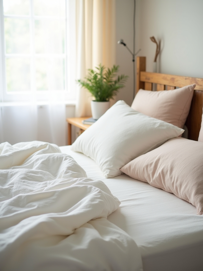 linen bedding enhances breathability