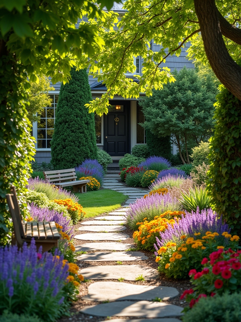 low maintenance colorful perennials