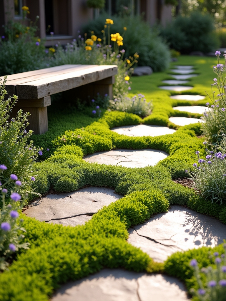 low maintenance lush ground covers