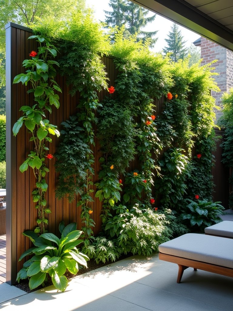 lush vertical garden benefits