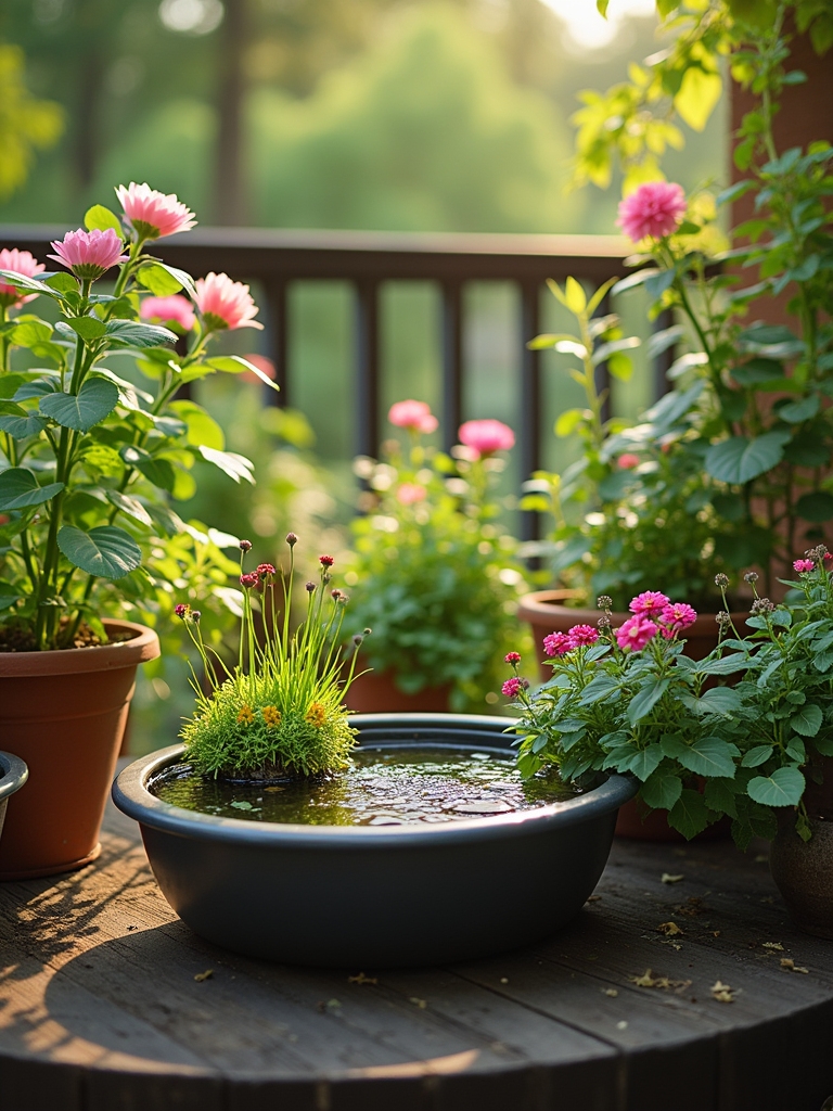 small water garden containers