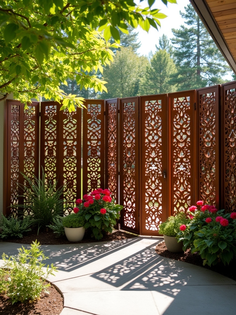 stylish outdoor privacy solutions