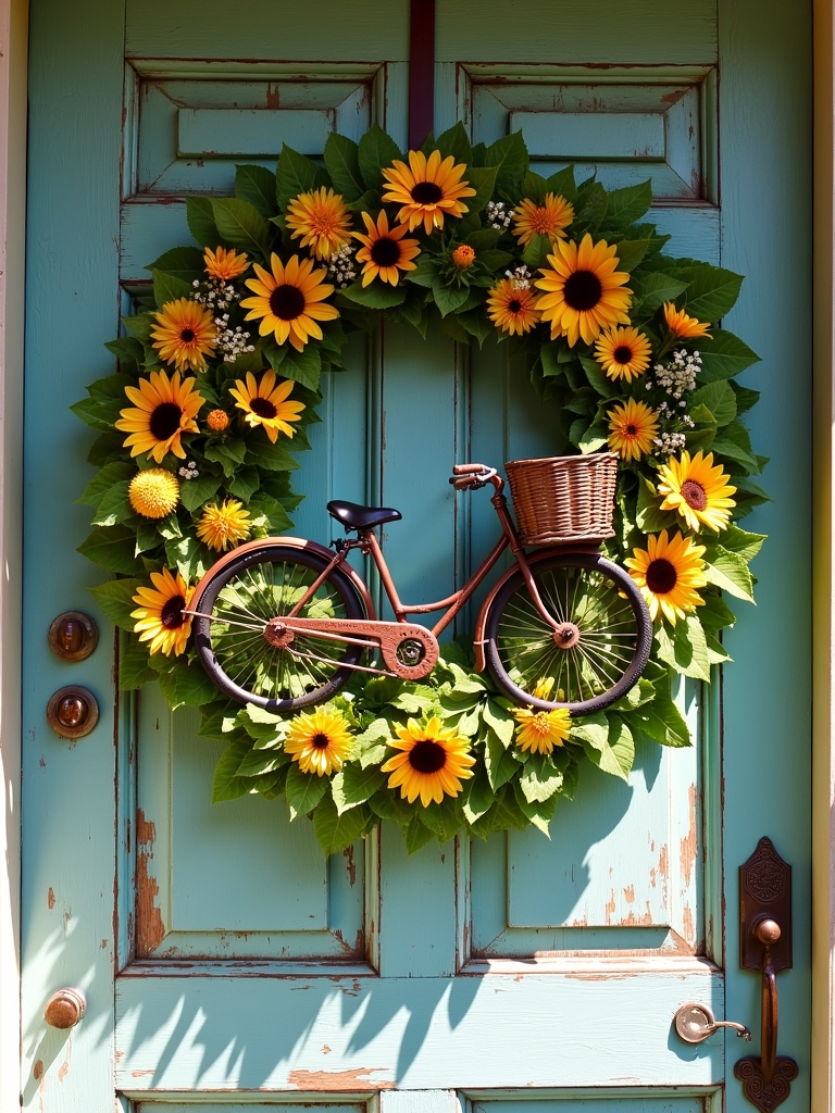 sunny vintage bicycle charm
