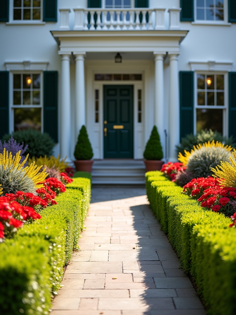 symmetrical floral design elegance