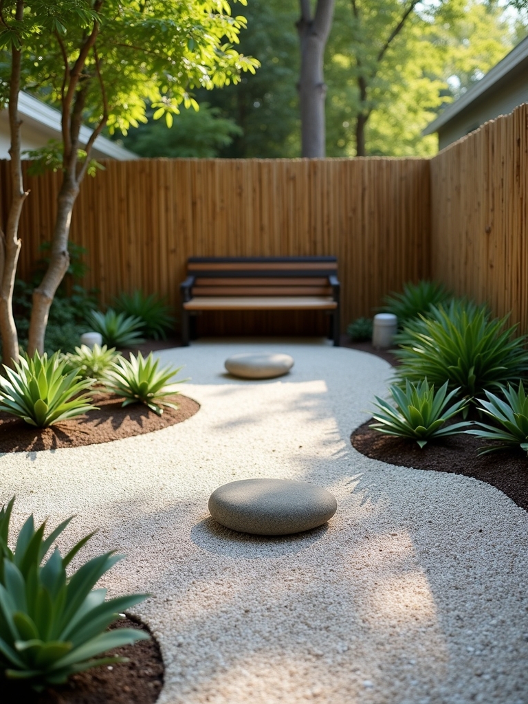 tranquil zen garden elements