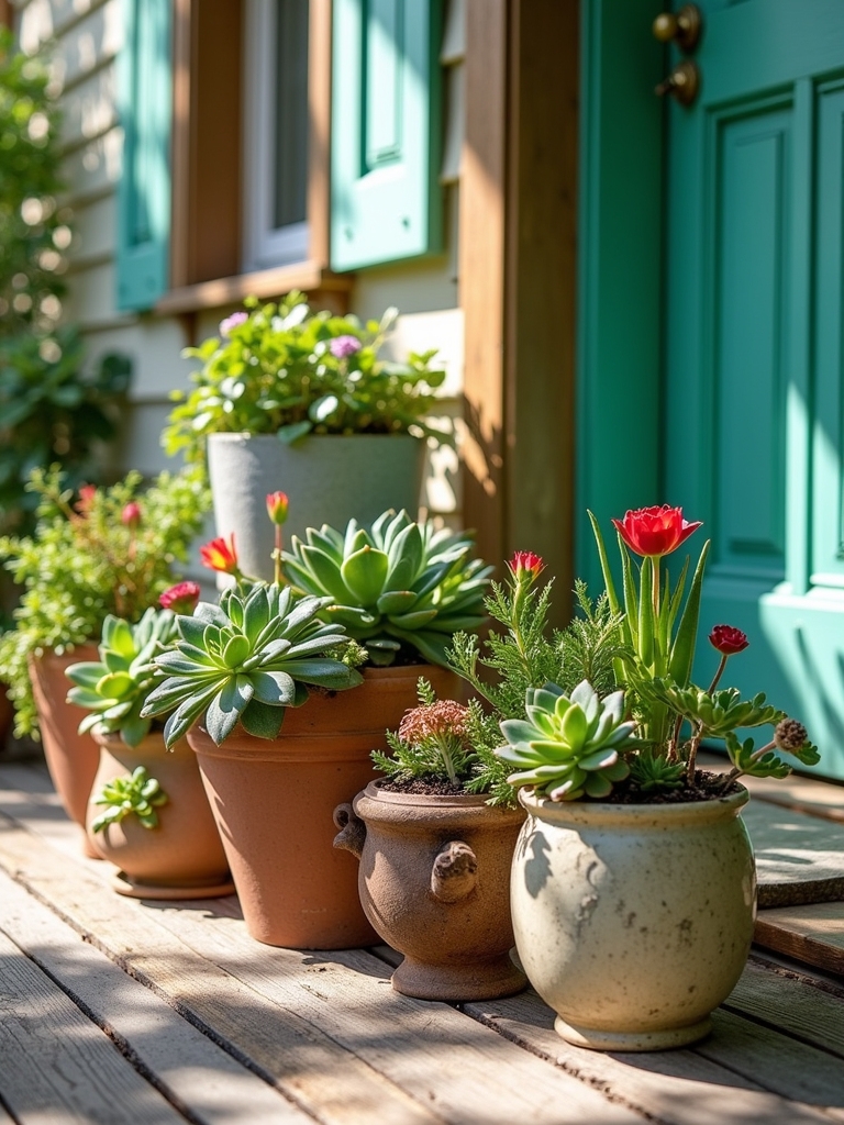 unique succulent container ideas