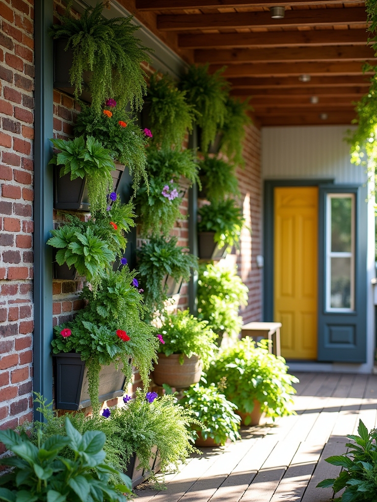 vertical space for gardening