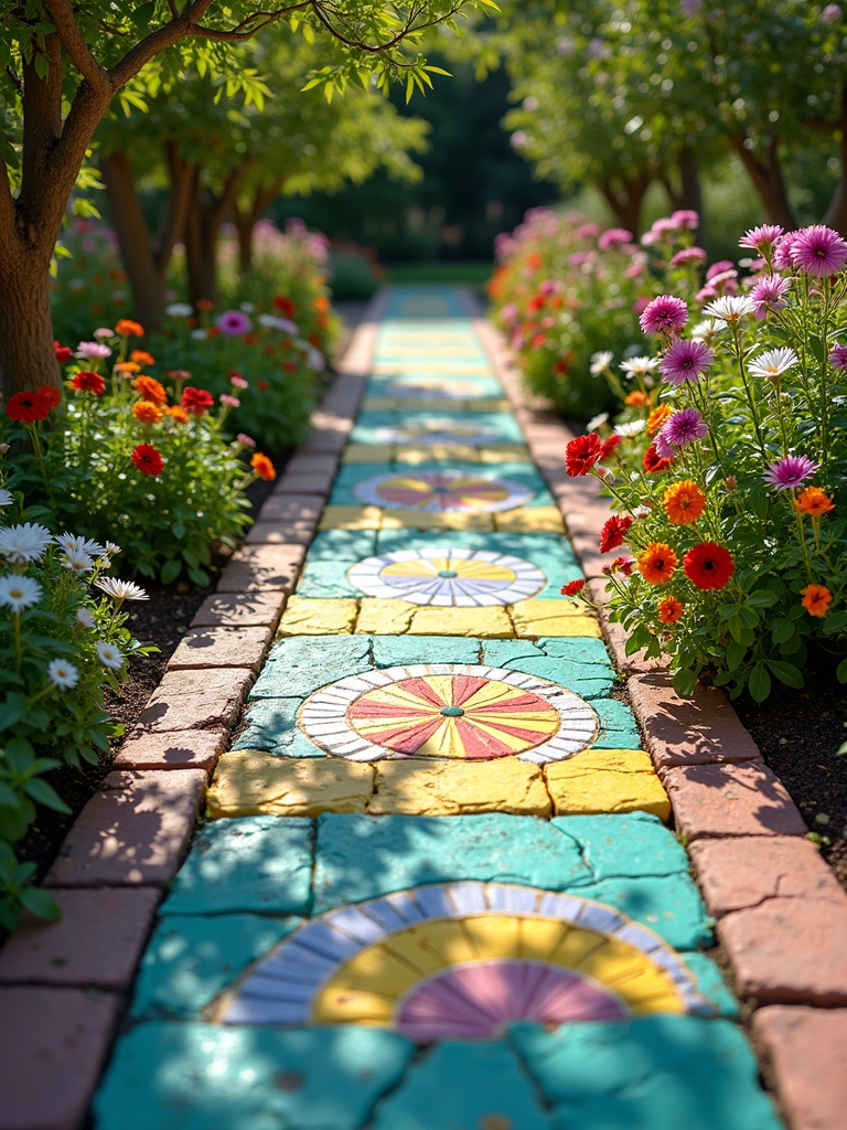 vibrant floral outdoor enhancements
