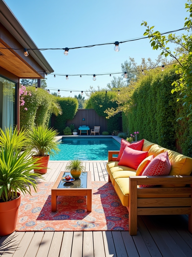 vibrant outdoor cushion styles