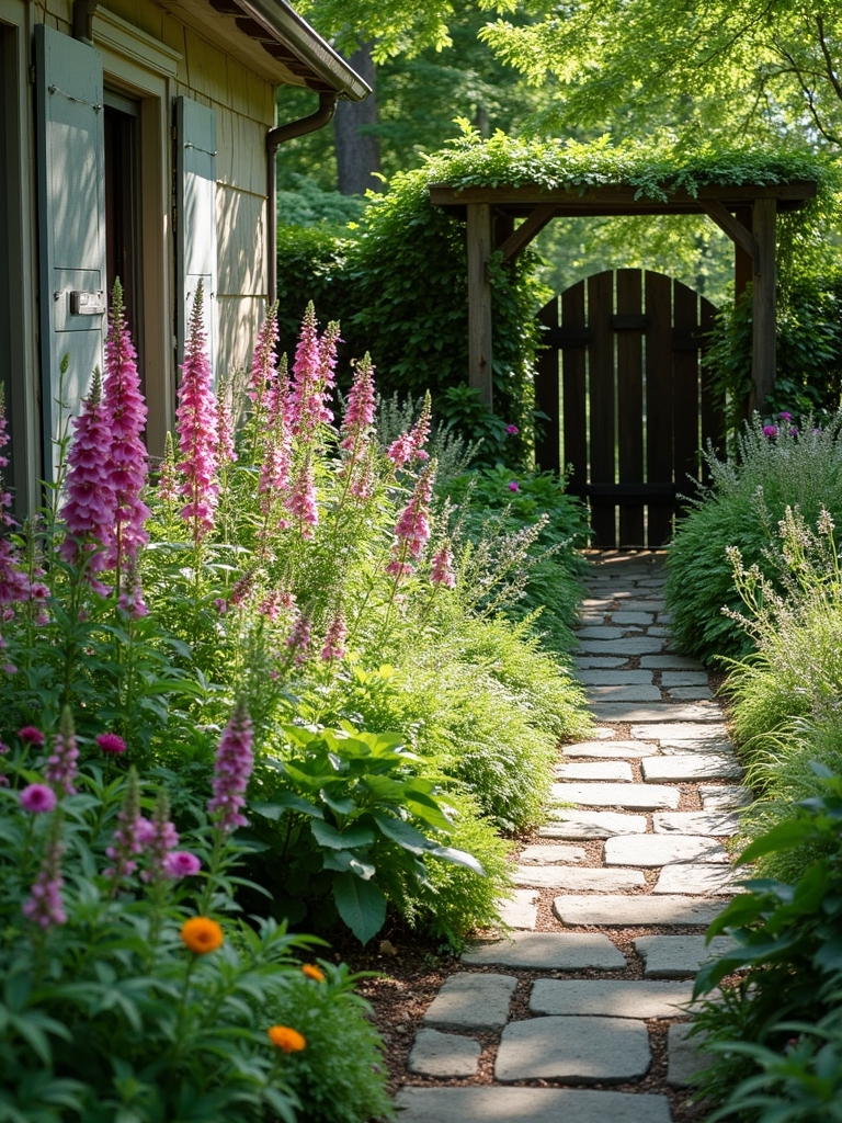 vibrant perennial border tips