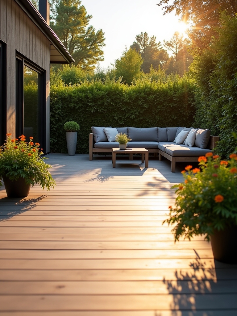 warm inviting deck alternative