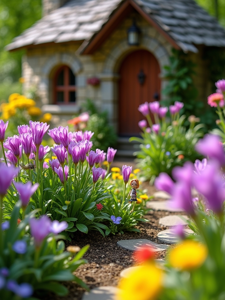 whimsical fairy garden design