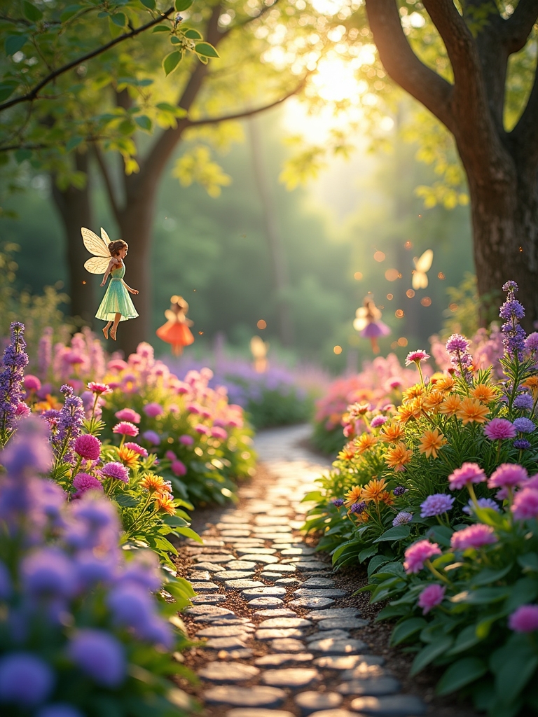 whimsical fairy tale garden