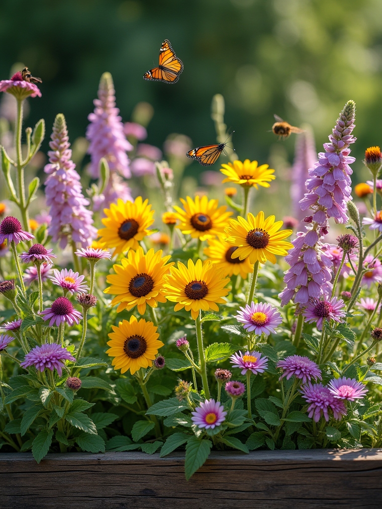 wildlife attracting native flowers