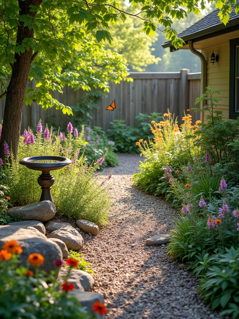 wildlife friendly side yard