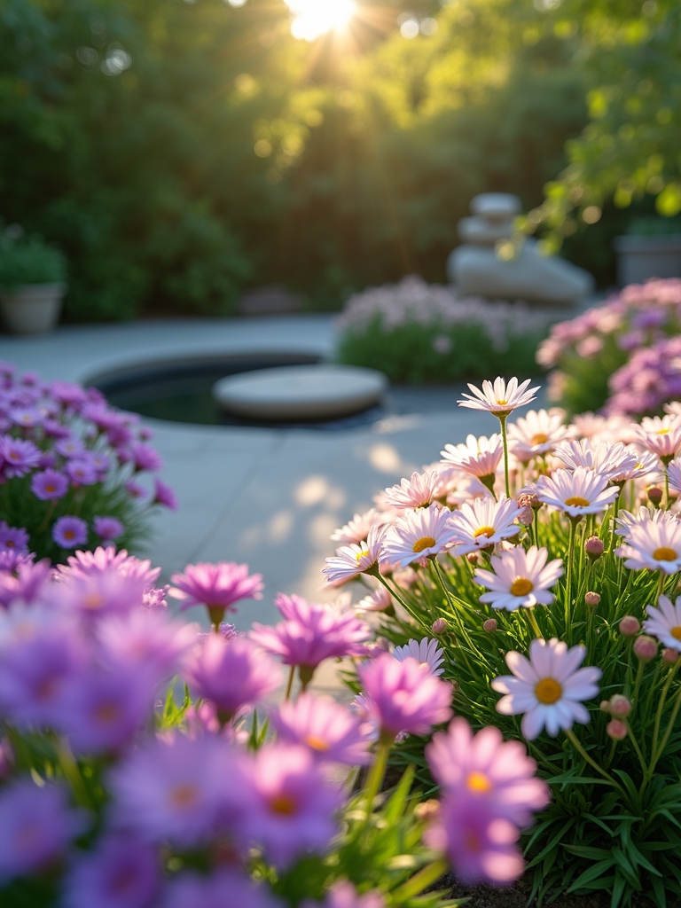 zen tranquility in garden