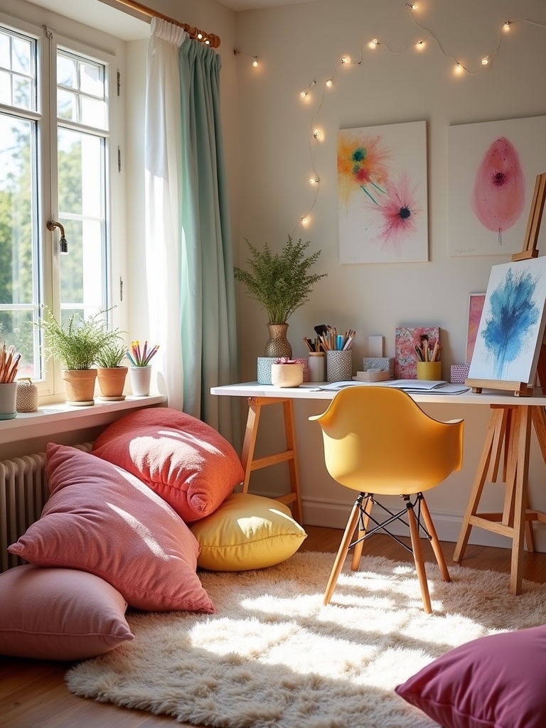 artistic bedroom studio transformation
