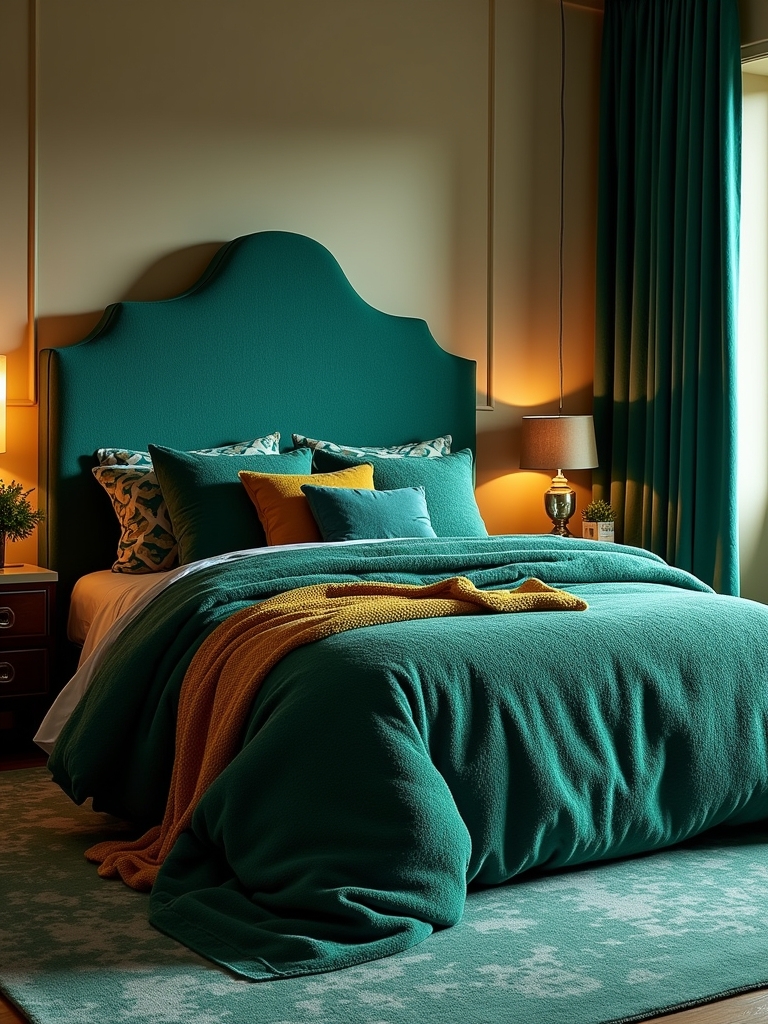 bold boucle bed designs