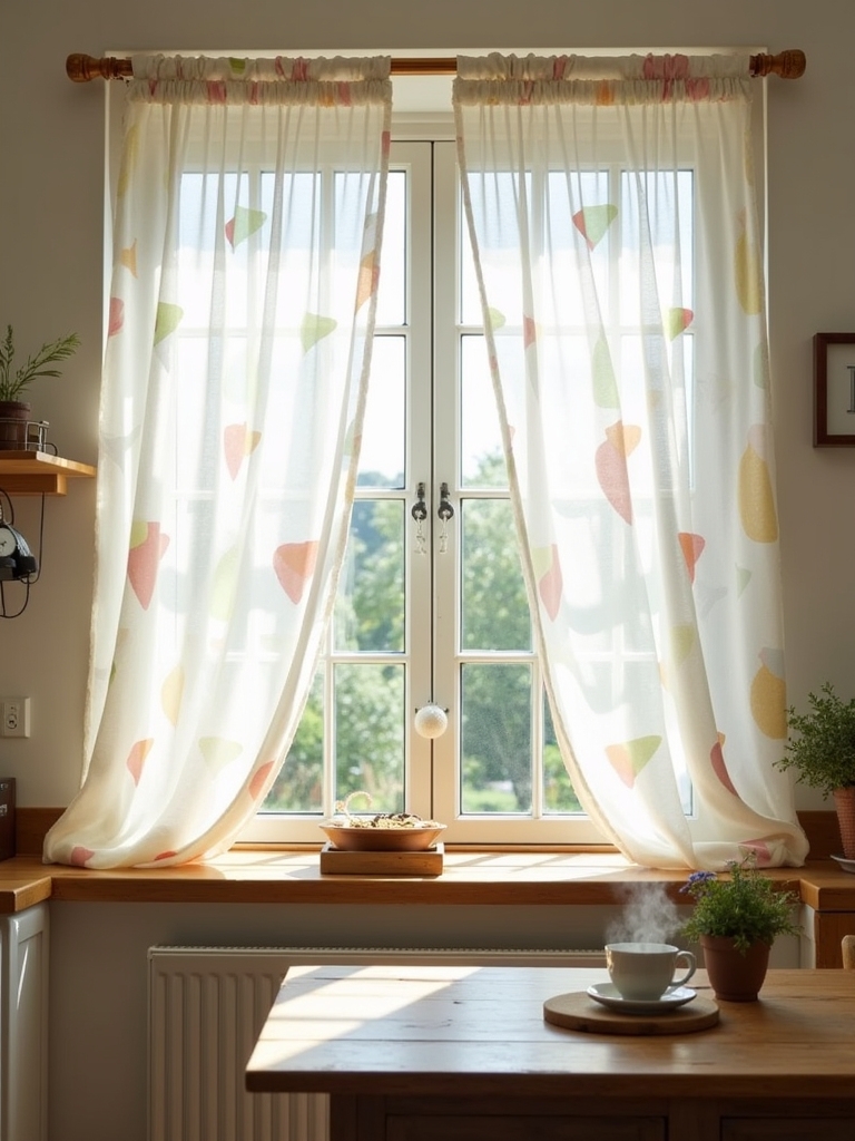 bold geometric design curtains