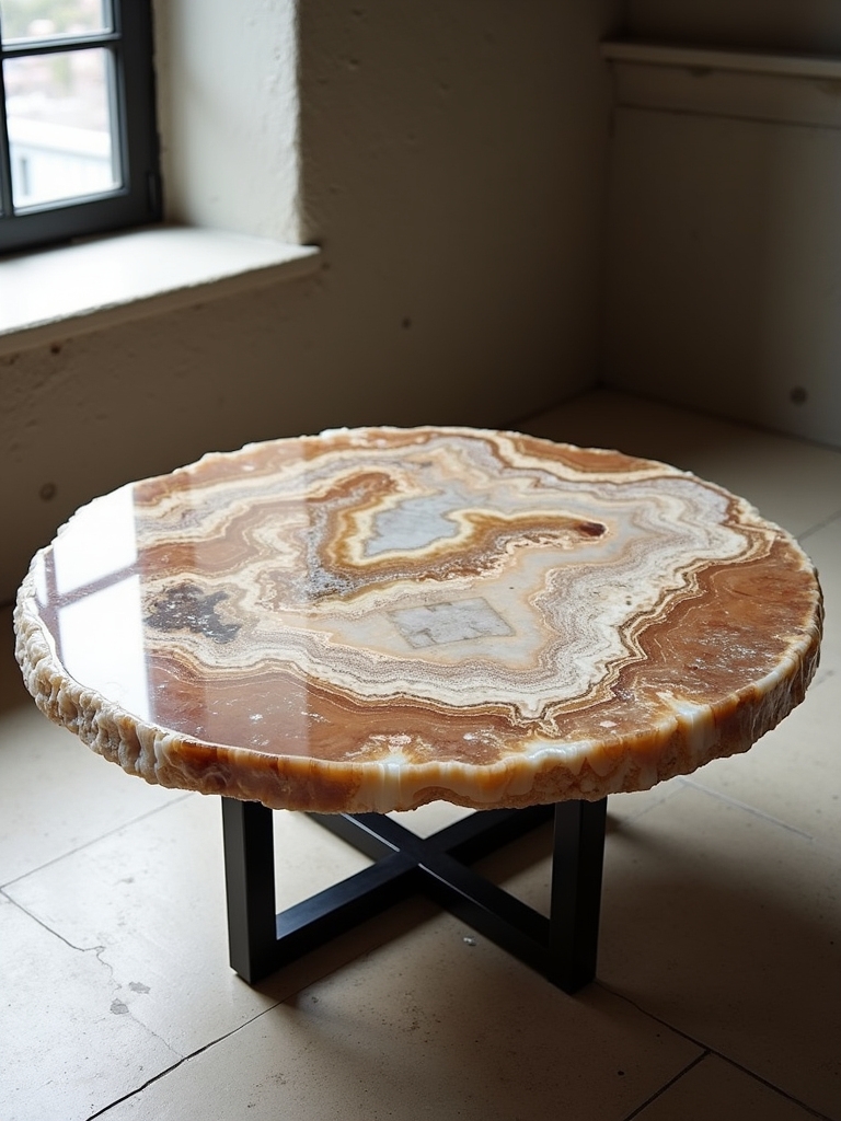 bold onyx coffee tables