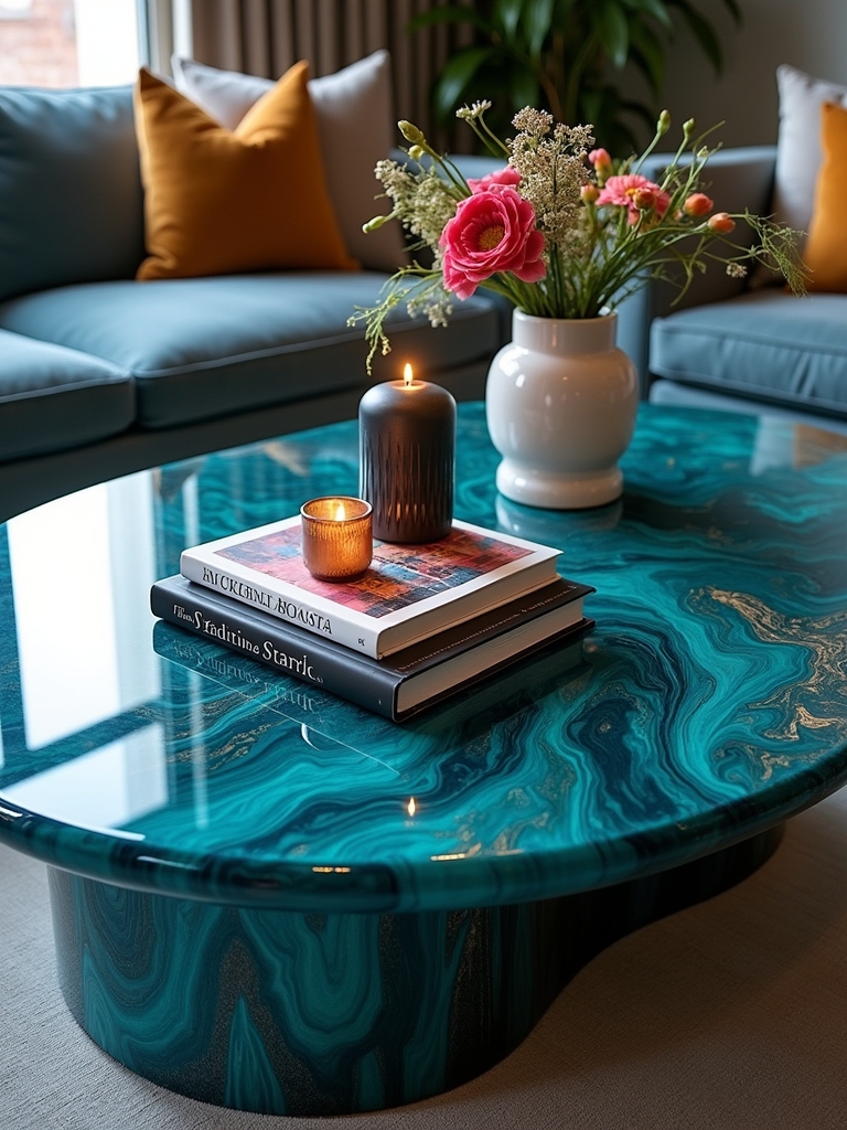 bold vibrant unique centerpiece