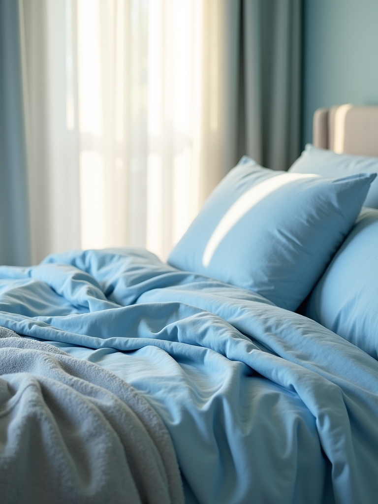 calm serene bedroom aesthetic