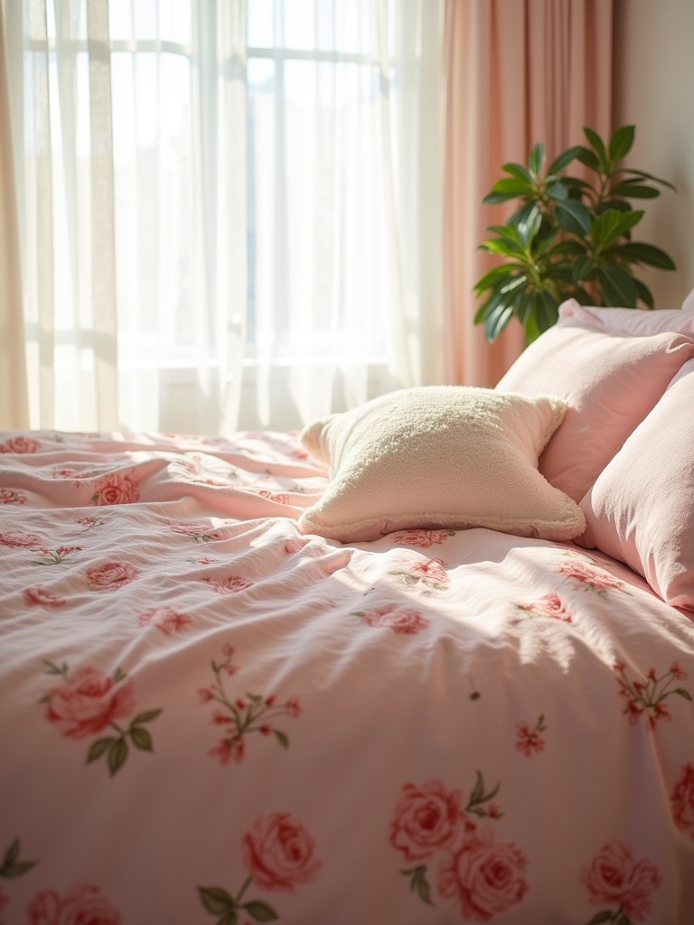 charming peony bedskirt styles