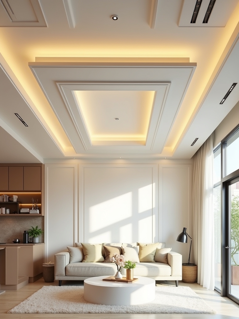 chic glossy pvc ceilings