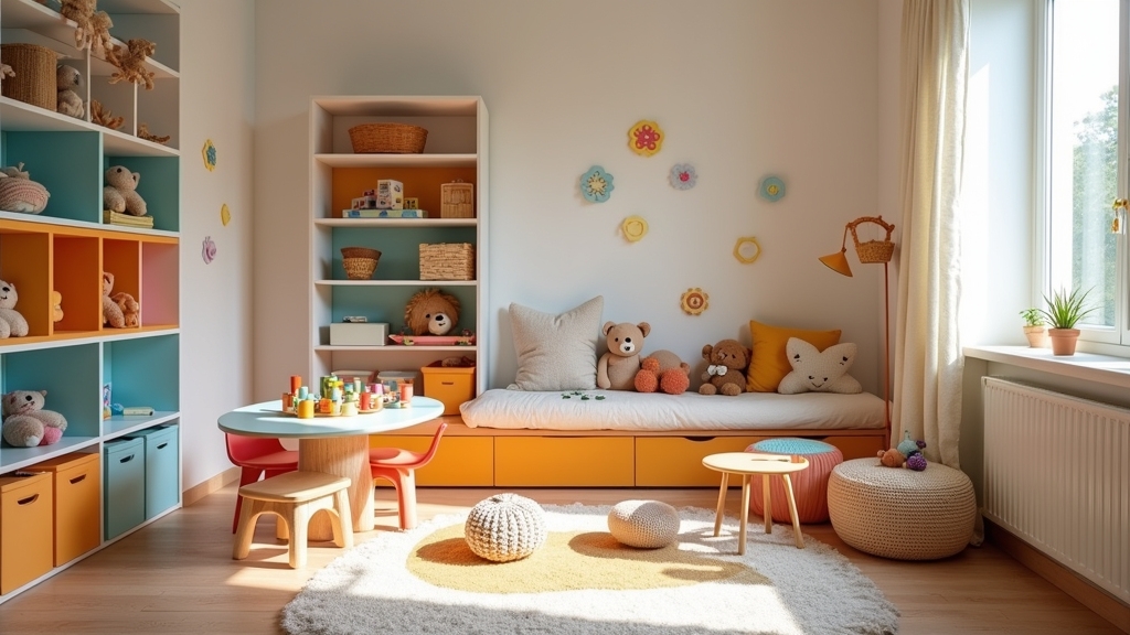 clutter free toy room ideas