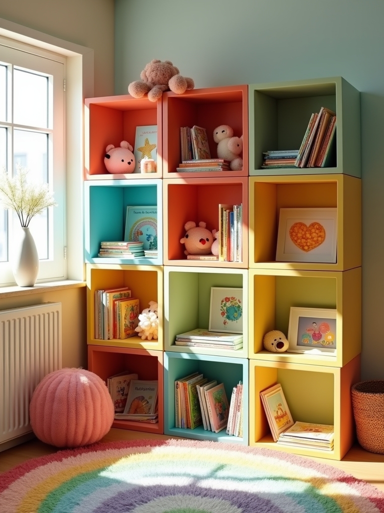 colorful functional organized play