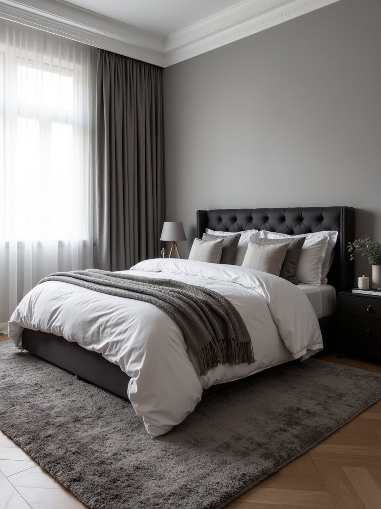 comfortable stylish grey rugs