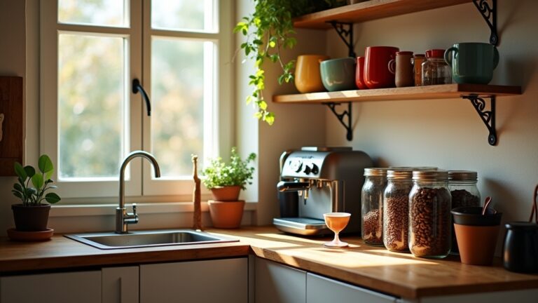 compact coffee station ideas