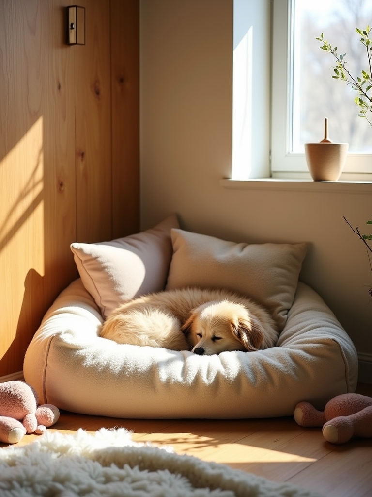 cozy diy dog bed