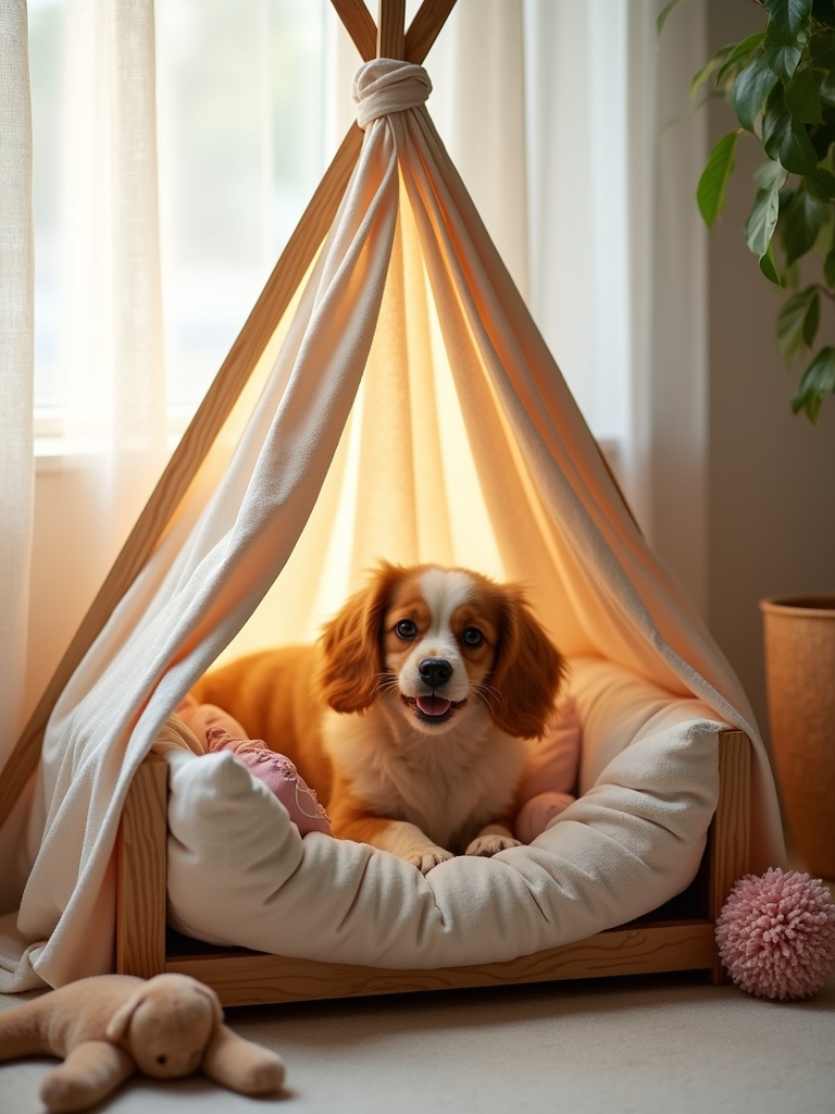 cozy diy dog bed