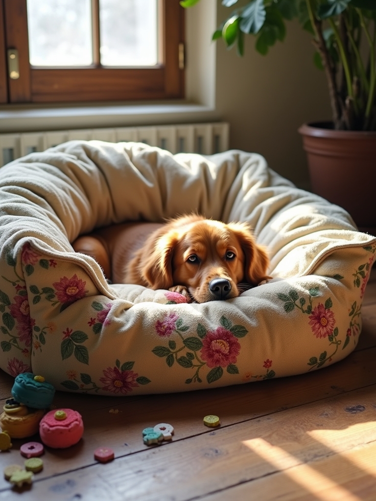 cozy dog bed project