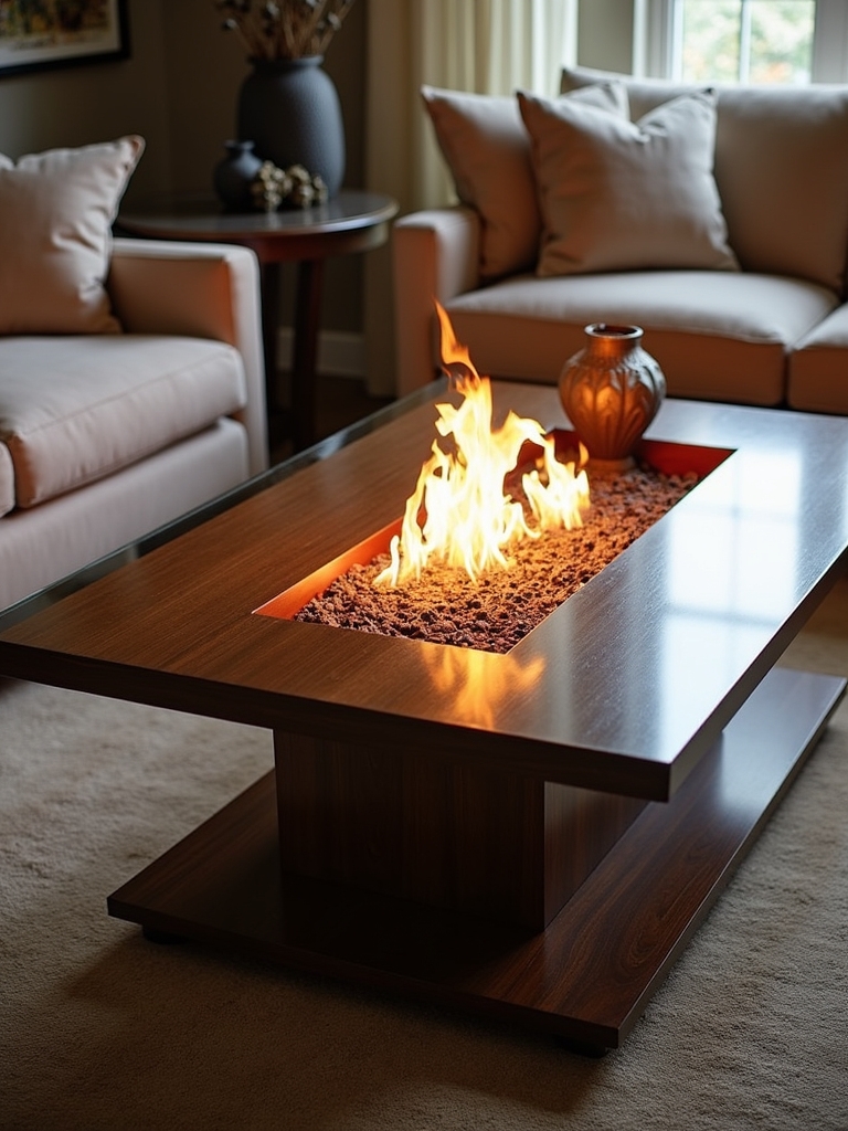 cozy outdoor fire pit