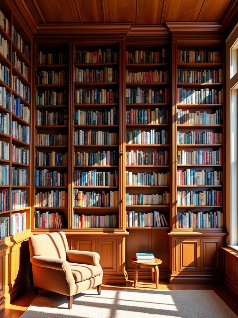 custom built in bookshelves solutions
