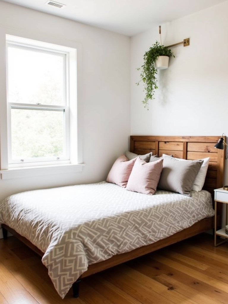 custom corner bed frame