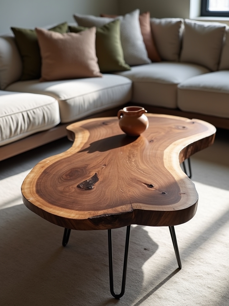 customizable live edge table