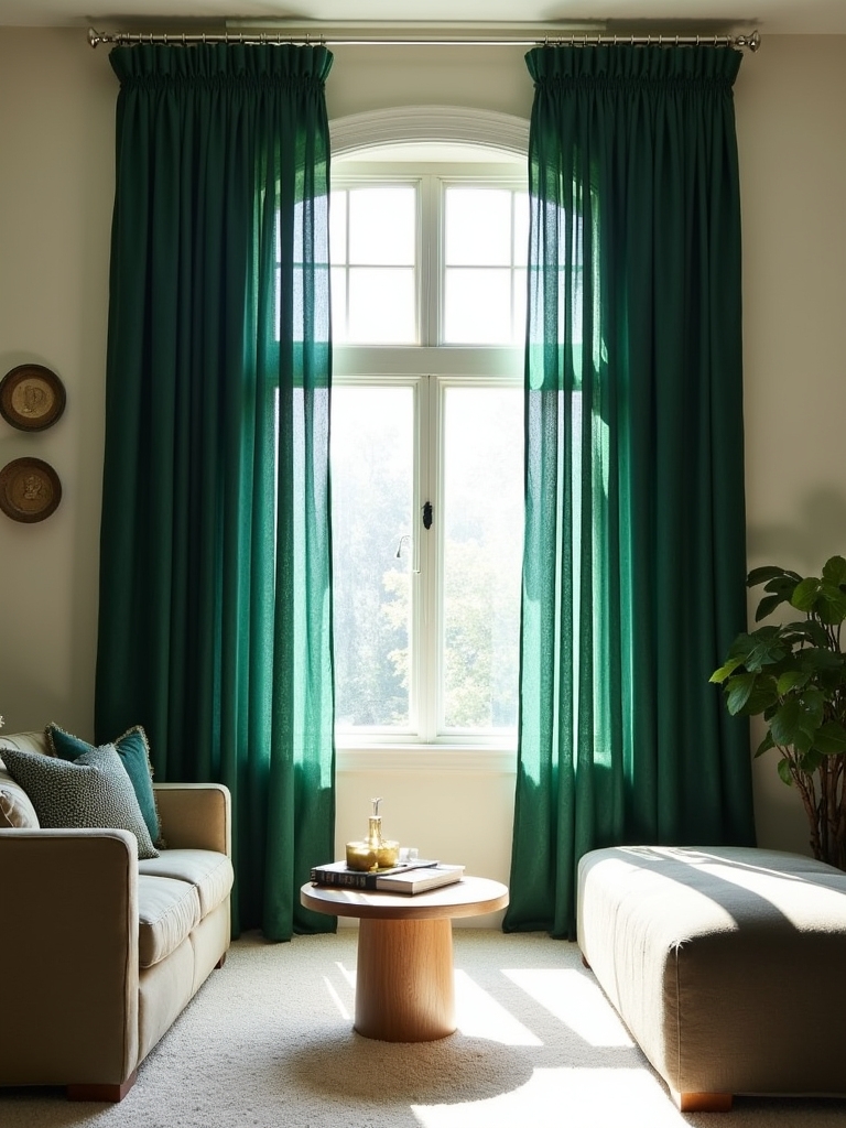 dramatic living room enhancements
