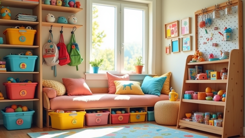 effective kids room organization