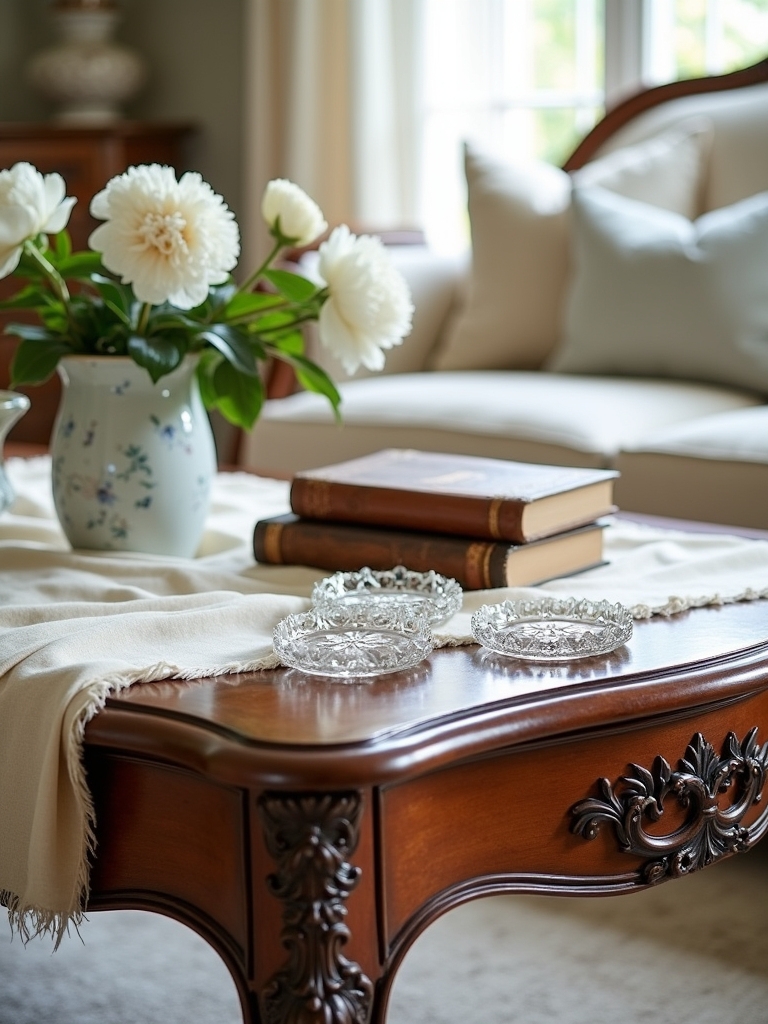 elegant french coffee table