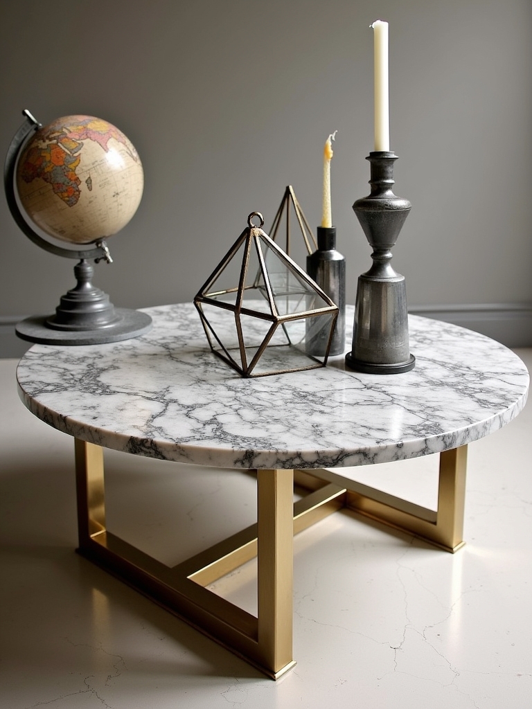 elegant industrial table design