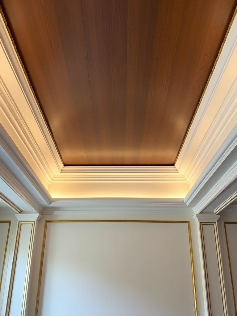elegant layered ceiling design