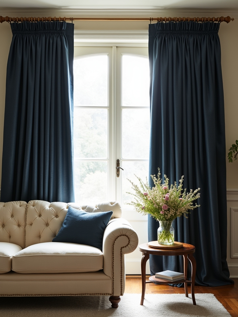 elegant pinch pleat curtains