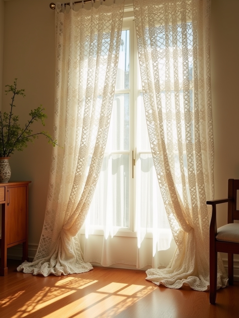 elegant sheer curtain ideas