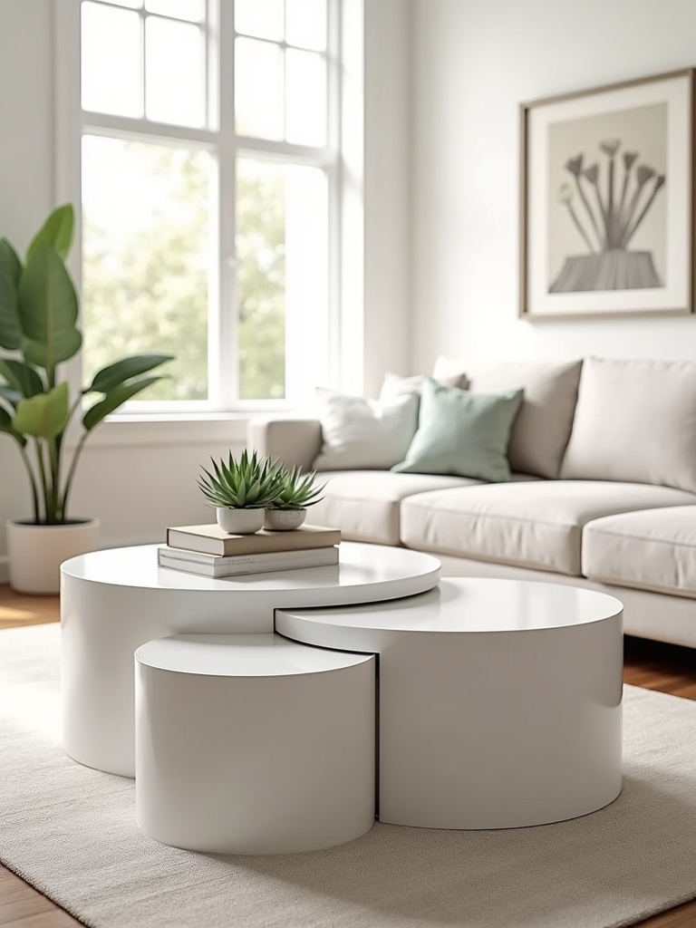 flexible stylish nesting tables