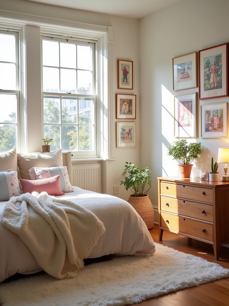 gallery wall with personality